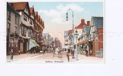 Postcard stafford - d.,