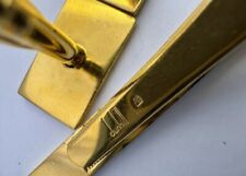 Alfred Dunhill Cufflinks Gold Plated Full Set