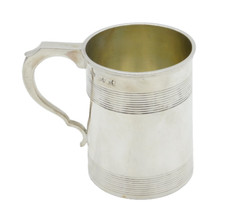 Victorian Sterling Silver Half