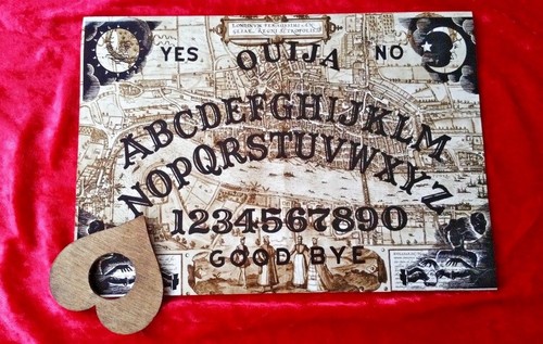 Wooden ouija board - ouija,