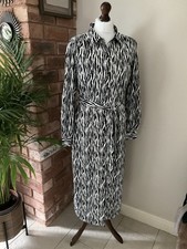 QED London shirt dress Black