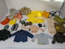 VINTAGE ACTION MAN JOB LOT & KNOCK OFF ITEMS,EARLY BITS,RUSSIAN,USN BOAT,BARRELS