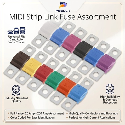 Midi fuses for - fuses, auto