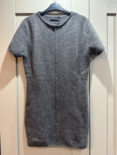 Grey Knitted Dress Jumper