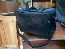 Pierre Cardin Black Holdall Laptop Hand Luggage with Shoulder Strap