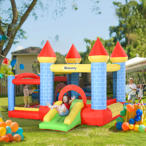Bouncy castle slide pool - bouncy,