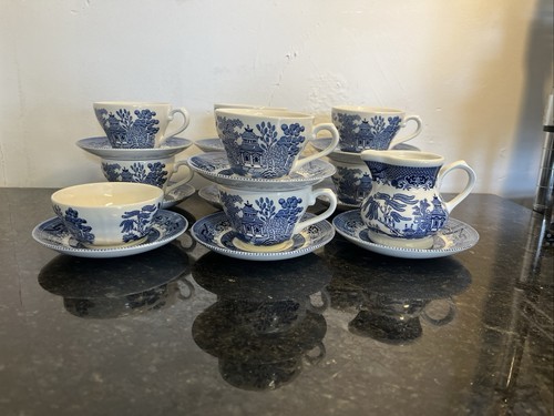 Blue willow tea - willow, churchill