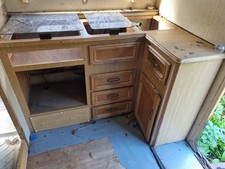 Caravan Corner Fitted Kitchen