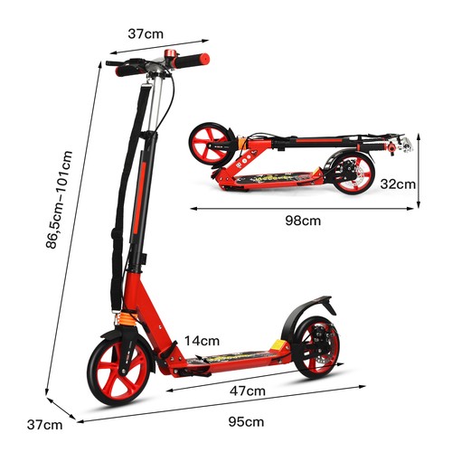 Wheels kick scooter - wheels,