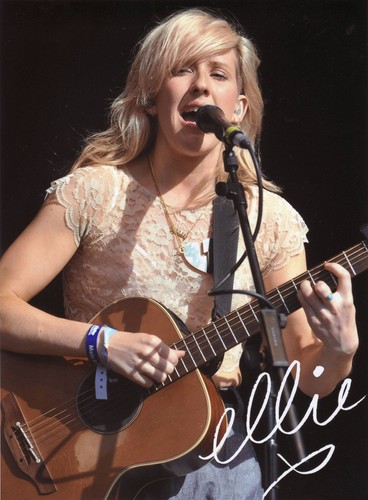 Ellie goulding autograph - goulding,
