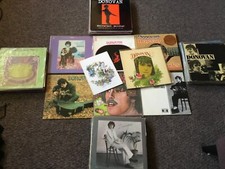 JOB LOT DONOVAN VINYL LP's + DOUBLES + BOX SETS + 45RPM + DEMOS & TOUR PROGRAMS