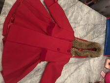 girls red winter coat