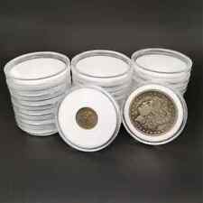 Premium Coin Capsules - Durable Plastic, Assorted Sizes for Collectors Holder