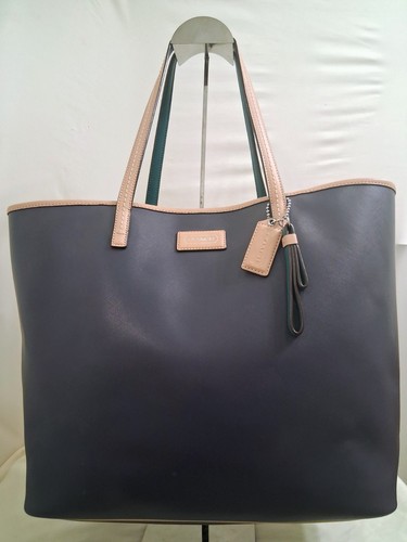 Coach metro navy blue - blue&, beige