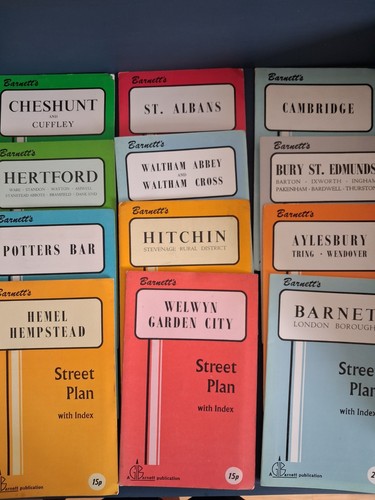 Vintage street maps 12 - street,