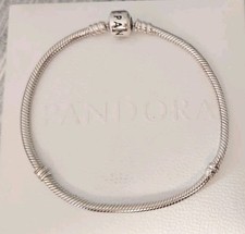 Genuine Silver Pandora Moments Snake Charm Bracelet 21cm S925 ALE