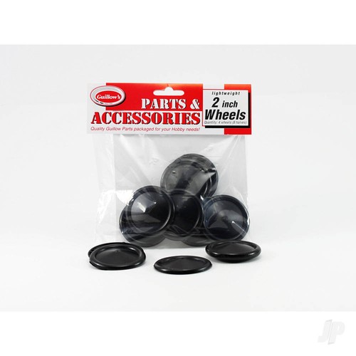 Guillow 2in plastic half - 2in, wheel