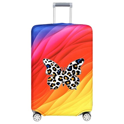 Trolley suitcase print sleeve - suitcase,