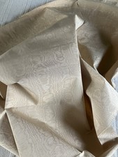 Damask Silk Fabric Remnant