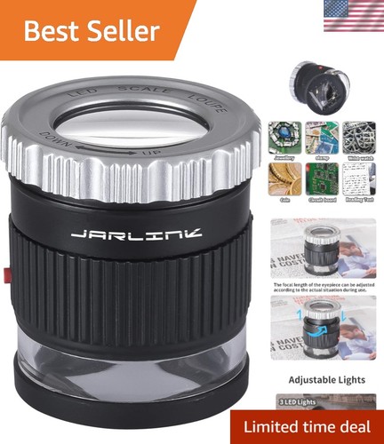 Portable 30x magnifying - portable, loupe