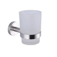 Bathroom Wall-Mounted Toothbrush Holder, Brushed Steel G1006