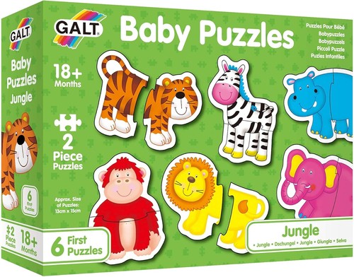 Galt jungle baby puzzles x - galt,