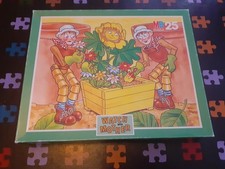 🧩 Bill and Ben Watch With Mother 25 Piece Vintage MB Jigsaw Puzzle Complete