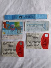 U2 Used Concert Ticket Stubs