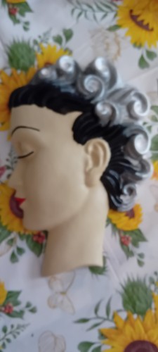 Large art deco style lady - art,