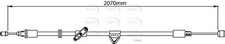 APEC Rear Right Brake Cable