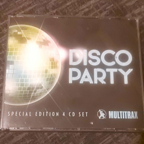Multitrax disco party 4cd box - party,