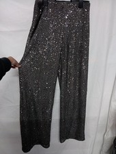 H&M Sequin Wide Leg  Trousers