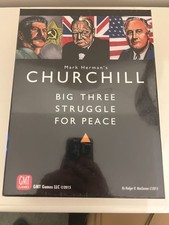 Churchill - Big Three Struggle For Peace - GMT Games - New & factory sealed