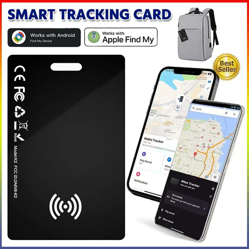 Wireless smart tracker - wireless, card