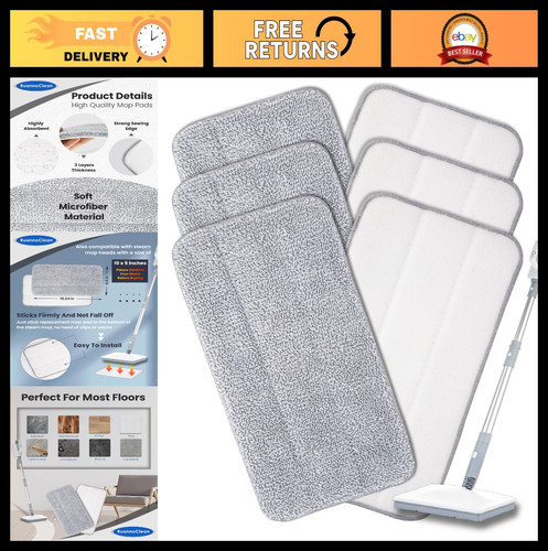 Washable Steam Mop Pads for
