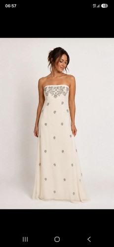 Vintage monsoon evening dress - evening,