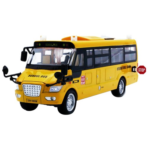Pull back diecast school bus - diecast,