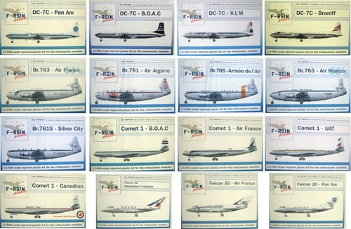 Rsin airliners 1 - f-rsin, 1/144