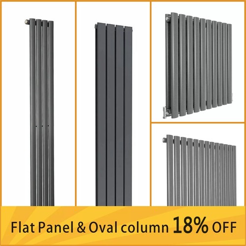Anthracite designer radiator - designer,
