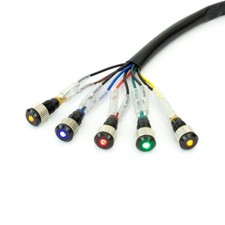 LED Dash Light Display Lights Assembly Cluster for Project Motorbike Car Trike