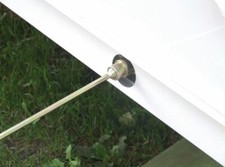 Caravan Leg Winder 30cm Corner