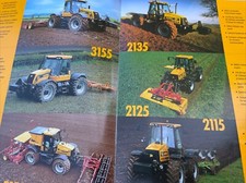 JCB Fastrac 2115-3185 Range 25 Page Brochure  -2001
