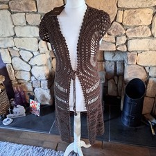Savoir Chocolate Crochet Knit