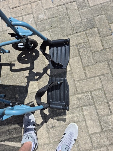 Manual wheelchair blue black - wheelchair, blue/black