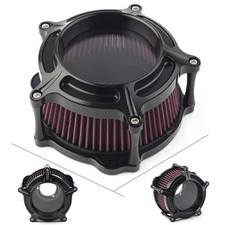 CNC Black Air Cleaner Intake