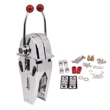 Boat dual control - lever, top