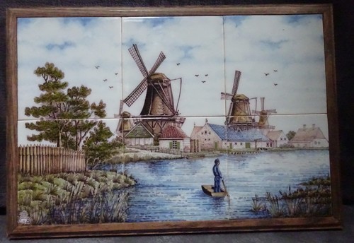 Vintage delft makkum dutch - makkum,
