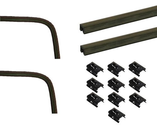 Cab door felt kit - &, vw