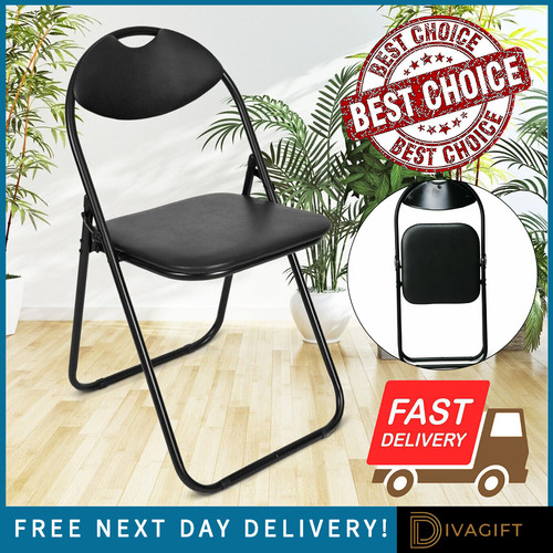 Black folding chair foldable - chair,