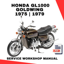 HONDA GL1000 1975 - 1979 Gold